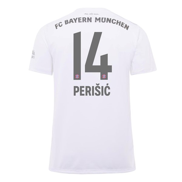 Camiseta Bayern Munich NO.14 Perisic 2ª 2019/20 Blanco